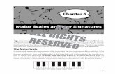 Major Scales and Key Signatures - Education Technology · Major Scales and Key Signatures S o, ... ﬂ at is called the B-ﬂ at major scale and the one beginning on G is ... the