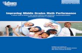 Improving Middle Grades Math Performance - ERIC Middle Grades Math Performance A closer look at district and school policies and practices, course placements, and student outcomes