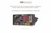 PM130 PLUS Powermeter Series PM130P/PM130E/PM130EHsatec-global.com.au/documentation/PM130 PLUS Manual - Copy - Cop… · PM130 PLUS Powermeter Series PM130P/PM130E/PM130EH Installation