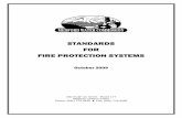STANDARDS FOR FIRE PROTECTION SYSTEMS - … Standards - Fire Protection Systems… · Eric Johnson, P.E., Principal Engineer Robert Noelle, Water Quality Superintendent ... STANDARDS