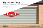 Roll-A-Door Garage Doors · Roll-A-Door ® Garage Doors  Australian for ‘Garage Door’ since 1956.