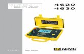 4620 Ground Resistance Tester Model 4620 and 4630 1 Table of Contents 1. INTRODUCTION 3 1.1 International Electrical Symbols 4 1.2 …