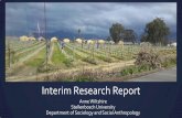 Interim Research Report - kbos.co.za · Interim Research Report Anne Wiltshire Stellenbosch University. Department of Sociology and Social Anthropology. Research Mandate Labour turnover