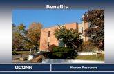 Benefits - Central Web Server 2web2.uconn.edu/hrnew/docs/NEO-benefits.pdf · • Retiree health benefits available at retirement ... Personalized enrollment form will be emailed to