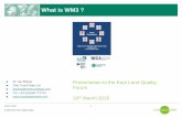 What is WM3 - ELQF is WM3? The Simple Answer WM3 is the current technical guidance for the classification of waste from the four UK Environment ... Table 3.1 or 3.2) or