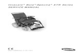 Invacare Bora /Spectra XTR Series SERVICE MANUAL ® Bora ®/Spectra ® XTR Series . SERVICE MANUAL . ... 4.2.9 Lighting PCB ... 7.11.3 Replacing the rear light completely (LED lighting