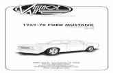 1969-70 FORD MUSTANG - Vintage Air Home - Vintage Air · 5 901271 REV F 12/20/17, 1969-70 MUSTANG wo AC EVAP INST PG 5 OF 26 Important Wiring Notice—Please Read Some Vehicles May