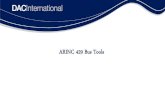 ARINC 429 Bus Tools - DAC Internationaldacint.com/wp-content/uploads/2016/08/GDC75-Overview.pdfARINC 429 Bus Tools • Portable, Lightweight Unit • Battery Operated • USB connection