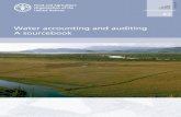 Water Accounting and Auditing Guidelines: A Sourcebook · 1.2 Rationale for water accounting and auditing 1 ... 1.3.4 What are the objectives of water accounting? 7 ... the current