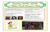 August 2013 Results — Page 1 Seminar 2013-2014 Aloha Girl ...€¦ · Seminar 2013-2014 Aloha Girl Winner's Club ... diamond bumble bee! ... ♦ $50 Rebate on Red Jacket VtÜxxÜ