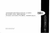 Administrative Law: Judicial Review and Statutory Appeal€¦ · ADMINISTRATIVE LAW: JUDICIAL REVIEW AND ... 1.2 Our 1976 report on Remedies in Administrative Law2 paved ... Administrative