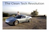 The Cleantech Revolution - univ-littoral.fr · California paved the way ... •Greening the economy = create green jobs and new business models ... (Lack of VC funds in France and
