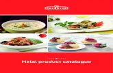 Halal product catalogue - Podravka · • Halal – products aligned with Islamic food convenƒions • NSF – guarantees water quality from spring to consumer • EQM - Emirates