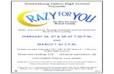 crazy for you show poster - Greensburg-Salem School … New Gershwin Musical Comedy MUSiC and Lyrics by George Gershwin and Ira Gershwin ... Crazy for YOU is presented by arrangement