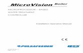 MicroVision Boiler - Pulsafeeder SPO · MicroVision Boiler MICROPROCESSOR ... 2.4 Interlock . MicroVision. ... AFETY PROTECTION PROVIDED BY THE EQUIPMENT MAY BE IMPARED IF THE