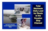 Total Maximum Daily Load for Dioxin in the Houston Ship ... · Total Maximum Daily Load for Dioxin in the Houston Ship Channel University of Houston Parsons Water&Infrastructure PBS&J