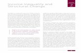 CHAPTER Income Inequality and 2 Structural ChangehttpAuxPages)/32... · CHAPTER Income Inequality and ... ment, technological change and employment policies that ... (see chapter
