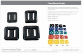 Coated Lead Weight - Northern Diver · Coated Lead Weight Individually plastic coated, for corrosion ... and feature twin ‘weight belt’ webbing slots, for use with standard scuba