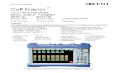 Cell Master MT821xE Technical Data Sheet - MCS Test … ·  · 2015-01-13Technical Data Sheet ... (DTF) Return Loss Distance-to-Fault (DTF) VSWR 1-Port Phase Smith Chart ... Span,