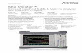 Compact Handheld Cable & Antenna Analyzer with Spectrum Analyzer ·  · 2018-01-08Compact Handheld Cable & Antenna Analyzer with Spectrum Analyzer ... VSWR, Cable Loss, DTF, ...