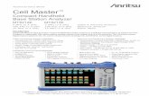 Cell Master MT821xE Technical Data Sheet ·  · 2015-07-10Page 2 of 28 Cell Master™ MT8212E, MT8213E Base Station Analyzer Specifications Cable and Antenna Analyzer Measurements