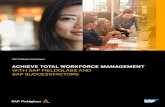 Achieve Total Workforce Management with SAP …€™s success. For decades, organizations have focused ... SAP Fieldglass, SAP Successfactors, VMS, external talent management, total