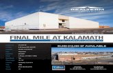 50 South Kalamath Street, Denver, CO FINAL MILE AT …assets.realterm.com/logistics-emailer/50SKalamathSt.pdfFINAL MILE AT KALAMATH PRIME I-25 LOCATION ... is available for the first