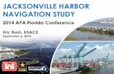 JACKSONVILLE HARBOR NAVIGATION STUDY - APA … · JACKSONVILLE HARBOR NAVIGATION STUDY ... coastal navigation projects ... AVERAGE SALINITY (PPT) AT BUCKMAN BRIDGE 2.90 2.05