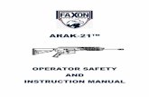 ARAK-21 - Aftermath Gun Clubaftermathgunclub.com/.../Faxon-Firearms-ARAK-21-Manual.pdfARAK-21 has an integral machined MIL-STD-1913 "Picatinny" rail interface for the mounting of any