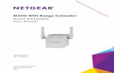 N300 WiFi Range Extender - Vanden Borredata.vandenborre.be/manual/NETGE/NETGEAR_M_FR_N300.pdf · 4 N300 WiFi Range Extender . ... WiFi security is not enabled. Router Arrow and Client