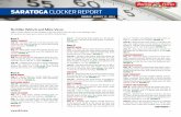 SARATOGA CLOCKER REPORT - Daily Racing Formstatic.drf.com/PDFs/clocker/ClockerReport20140817.pdfRATING: B-QUEEN’S PARADE Aug. 8 – On even terms with Abaco going four fur-longs
