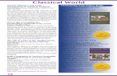 Classical World - Welcome to Oxbow Books€¦ ·  · 2016-06-02Classical World Ancient Disasters and Crisis ... Spanning from the Archaic period to the early Middle Ages, ... history