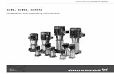 CR, CRI, CRN - Grundfosnet.grundfos.com/Appl/WebCAPS/streamliterature/Grundfos... · Code for rubber pump parts Code for shaft seal Example CR 32- 2 1- X- X- X- X- XXXX Pump range: