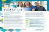Conexus Credit Union: FFact Sheetact Sheet · Conexus Credit Union: FFact Sheetact Sheet ... by Sask Business Magazine and Leader Post & Star Phoenix) • In 2015, Conexus dedicated
