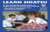 School of Shiatsu May 2011 Prog 11-12.pdf · Zen Shiatsu: Introduction to Masunaga’s theories on shiatsu and his extended meridian system. Counselling & Communication Skills: to