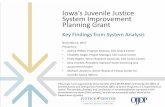 Iowa’s Juvenile Justice System Improvement Planning … Girls Justice Initiative Iowa Model Work Group Pew-MacArthur Results First Initiative Disproportionate Minority Contact (DMC)