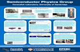 Semiconductor Physics Group · Semiconductor Physics Group ... Several projects in the SP group are ... this research to hybrid superconductor-semiconductor devices, ...