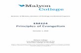 EM324 Principles of Evangelism - Malyon Collegemalyon.edu.au/wp-content/uploads/2017/09/Principles-for-Evangelism... · EM324: Principles of Evangelism Page 6 ... ^Evangelism in the