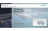 WinCCKHI2012 F.ppt [Schreibgeschützt] de projets (WinCC flexible 2008 SP2) Si le type de Panel est supporté dans WinCC V11, alors le projet sera repris 1:1 après la ...