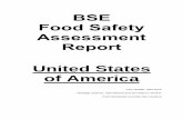 BSE Food Safety Assessment Report · BSE Food Safety Assessment Report United States ... Strategic Science, International and Surveilance Section ... FFDCA The Federal, ...