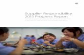 Supplier Responsibility 2015 Progress Report - Apple · Case Study: Improving chemical safety procedures. Monitoring environment, health, and safety issues ... Eliminating risks.
