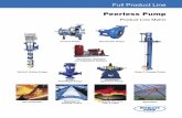 Worldwide Service & Capabilities Peerless Pump · Vertical pumps for handling water in large volumes. Mixed flow types in single and multi-stage designs and propeller types (Axial