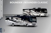 bounder /bounder classic - Marine Dealership Software · BOunDER 34T SHOWn In CARAmEL KISS DéCOR WITH SPICE WOOD ... is the value specified by the motor home ... • Central Electrical