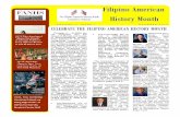 Filipino American History Month - pacfmidwest.orgpacfmidwest.org/wp-content/uploads/2016/09/2016_FAHM_03.pdfFilipino American History Month in the Village of Skok- ... Display of 10