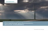 Siemens G2 platform – 2.3-MW geared wind turbines ... performance, proven reliability. ... power industry since 1980 when wind turbine technology ... SCADA system provides a variety