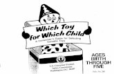 Which Toy for Which Child Ages Birth Through Five Toy for Which Child Ages Birth Through Five Subject: Which Toy for Which Child Ages Birth Through Five Consumer's Guide Keywords: