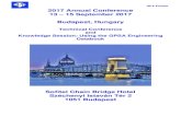 2017 Annual Conference 15 September 2017 Budapest, Hungary Details Budapest... · GPA Europe 2017 Annual Conference 13 – 15 September 2017 Budapest, Hungary Technical Conference