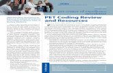 PET Coding Review and Resources - Results Directsnmmi.files.cms-plus.com/docs/PETCENews_Summer06.pdfVolume 3, Issue 3 SUMMER 2006 newsletter pet center of excellence PET Coding Review