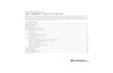 NI SMD-7611/7612 User Manual - National Instruments MANUAL NI SMD-7611/7612 This manual contains information about the configuration and use of the National Instruments SMD-7611 and