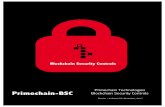 Blockchain Security Controls BSC - Primechain Tech · Blockchain Security Controls ... Primechain-BSC prescribes security controls for blockchain implementations. Many of ... document
